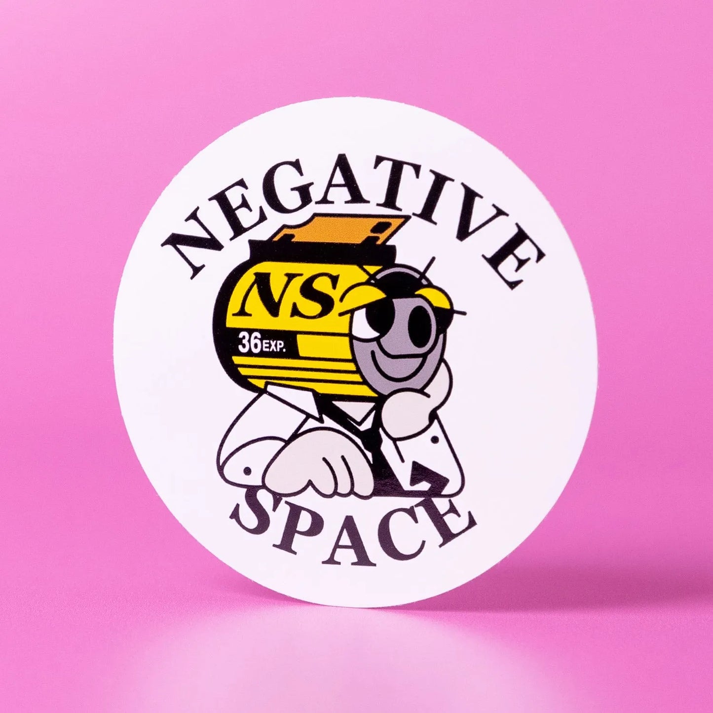 Custom White Gloss Vinyl Stickers - Tacky And Upsetting