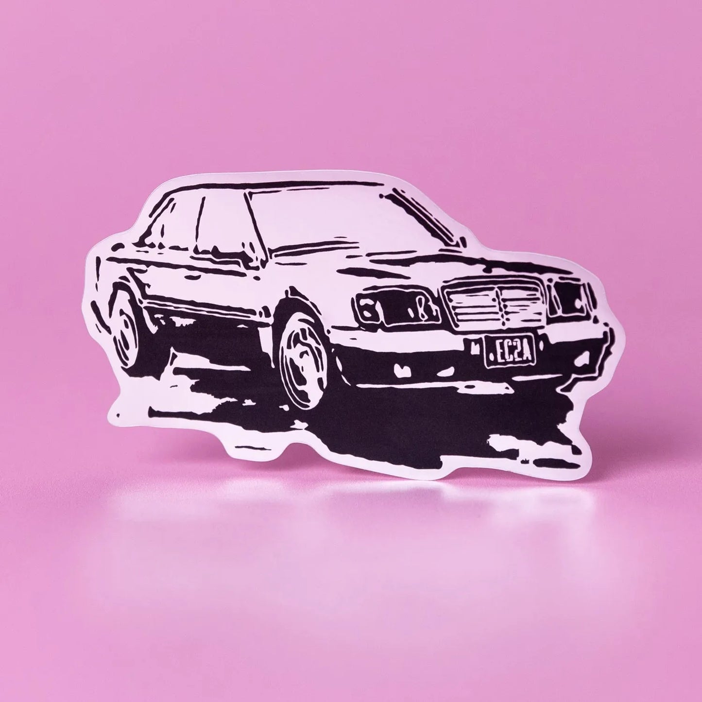 Custom Chrome Gloss Vinyl Stickers - Tacky And Upsetting