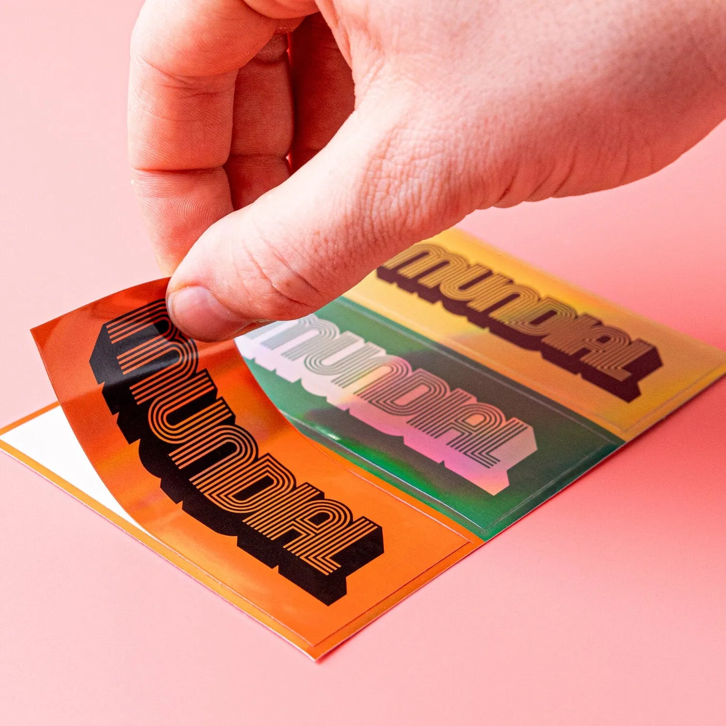 Holographic Vinyl Sticker Sheets - Tacky And Upsetting