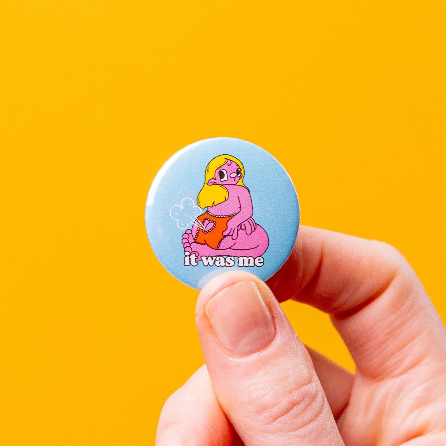 Circle White Badges - Tacky And Upsetting