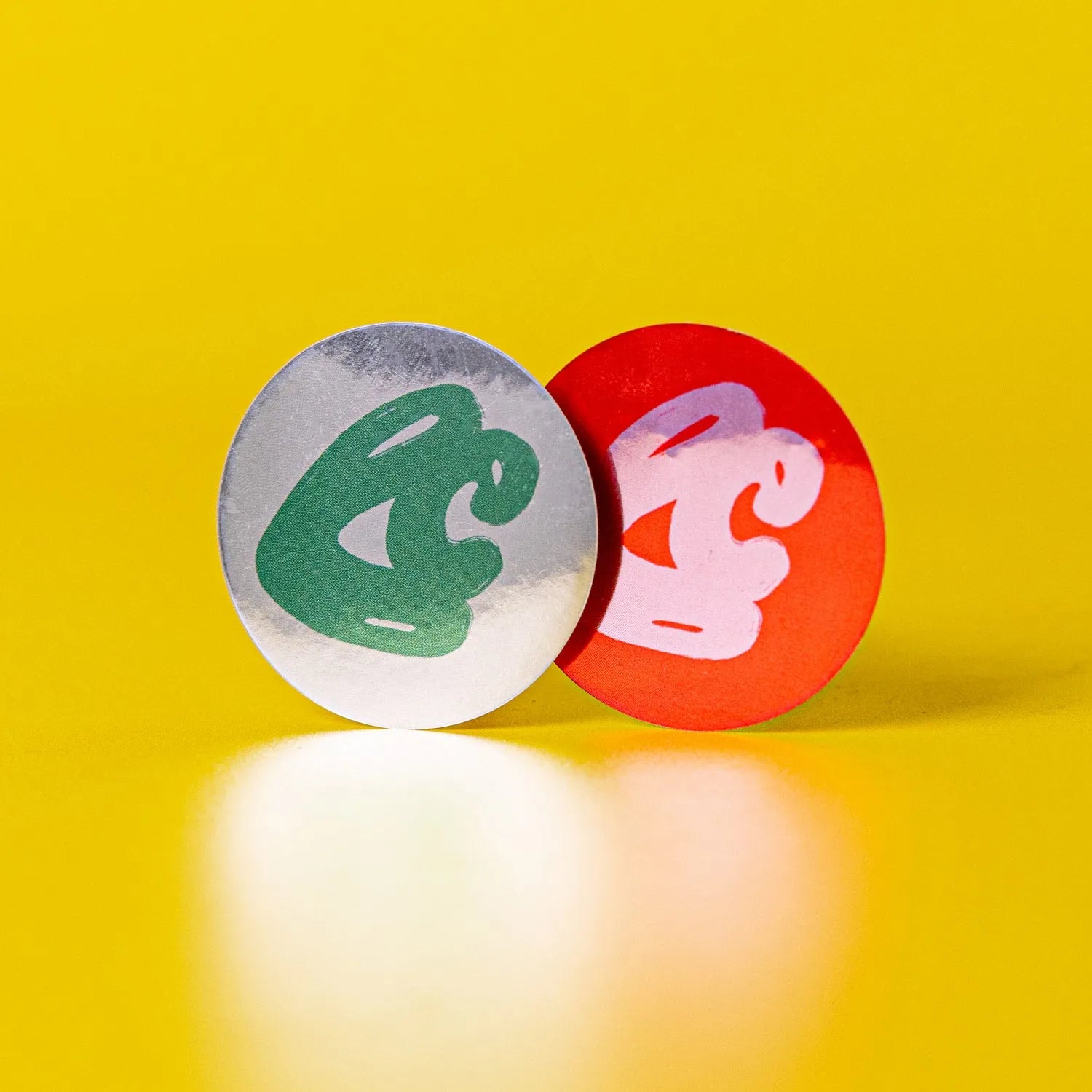 Custom Chrome Gloss Vinyl Stickers - Tacky And Upsetting