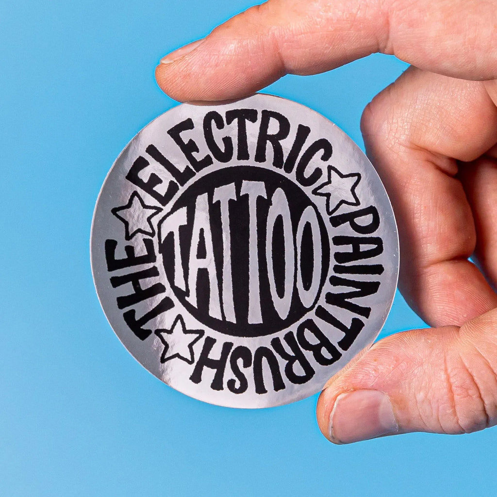 Custom Chrome Gloss Vinyl Stickers - Tacky And Upsetting