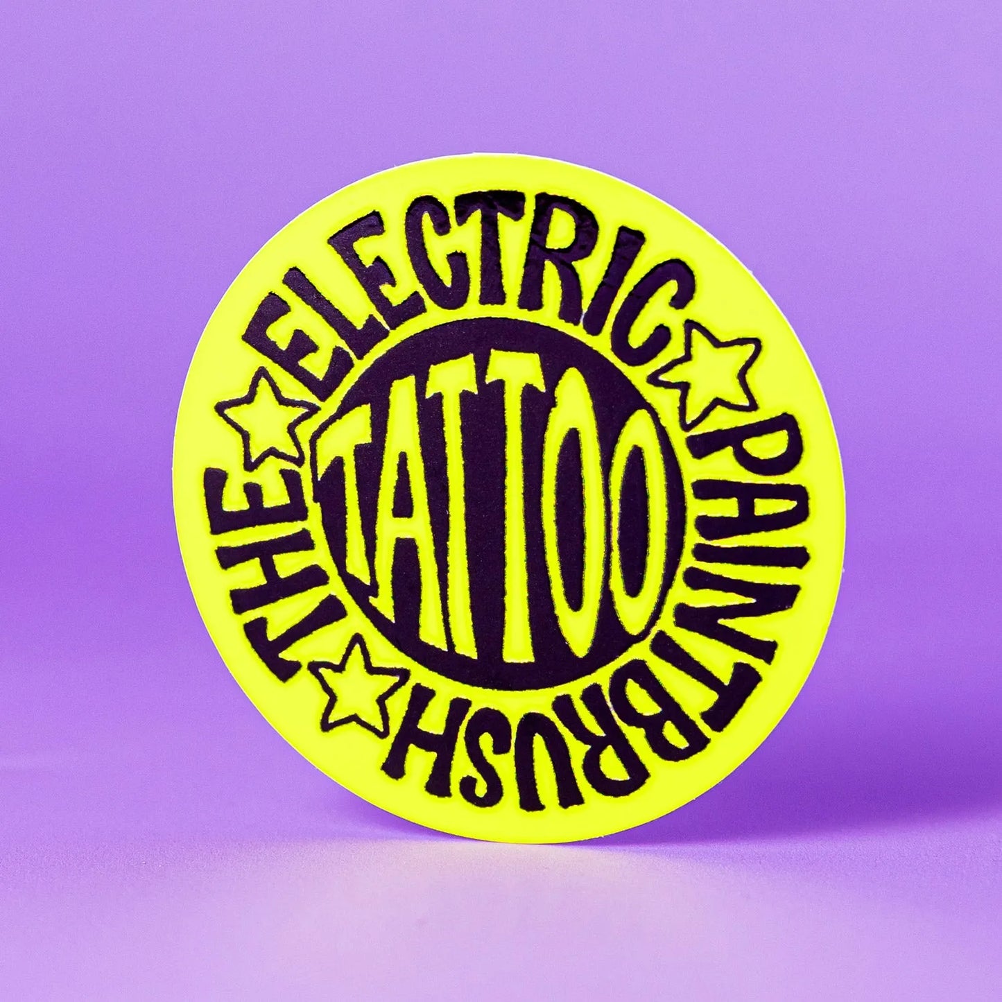 Custom Fluorescent Gloss Vinyl Stickers - Tacky And Upsetting