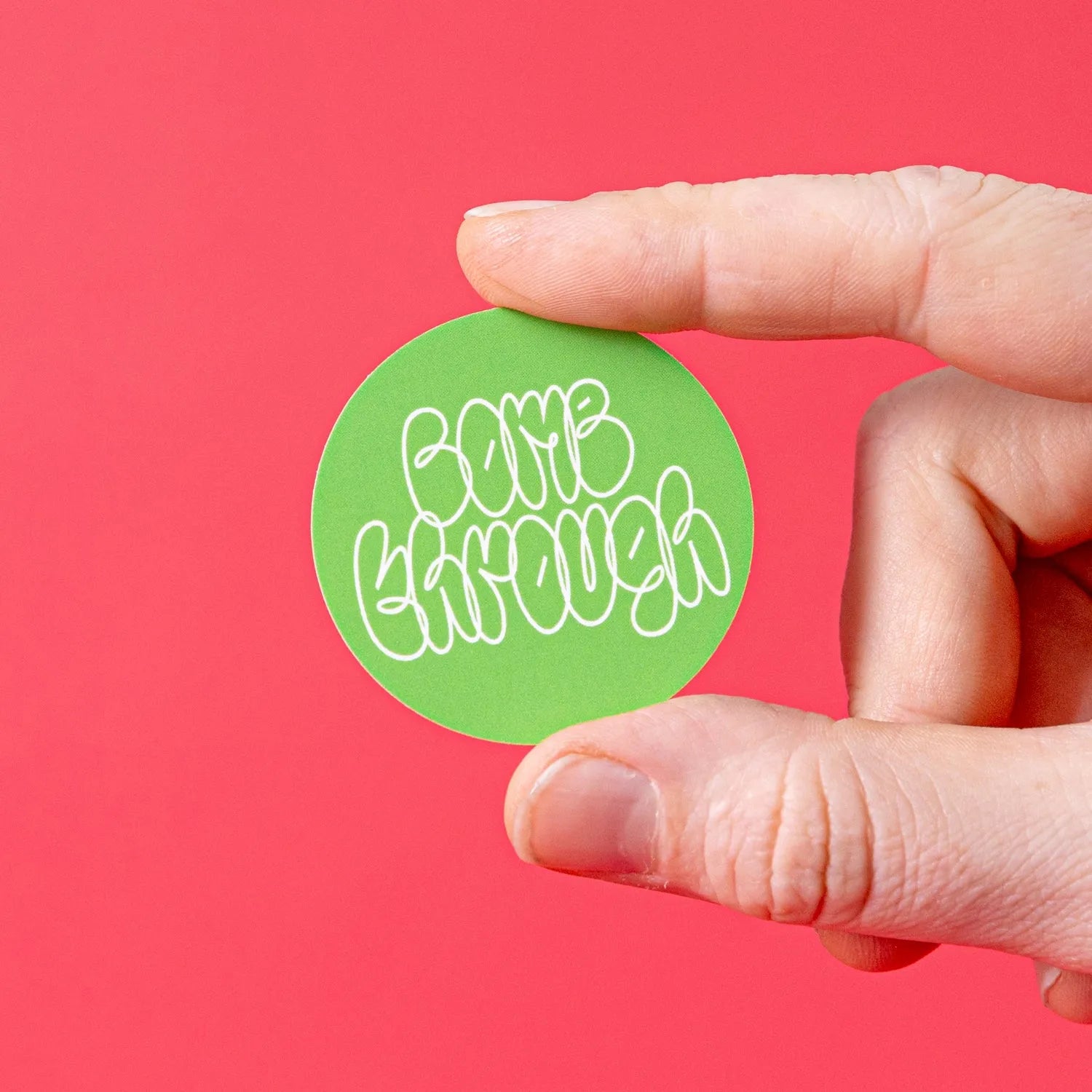 Eco-friendly White Gloss Vinyl Stickers - Tacky And Upsetting