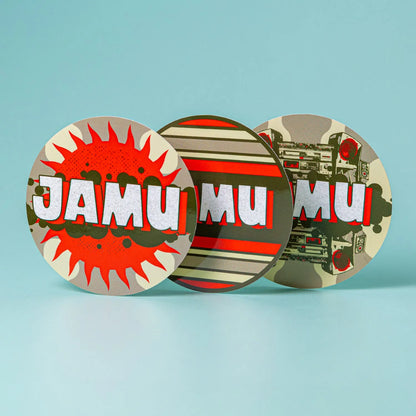 Eco-friendly White Gloss Vinyl Stickers - Tacky And Upsetting