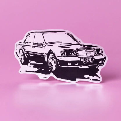 Custom Chrome Gloss Vinyl Stickers - Tacky And Upsetting