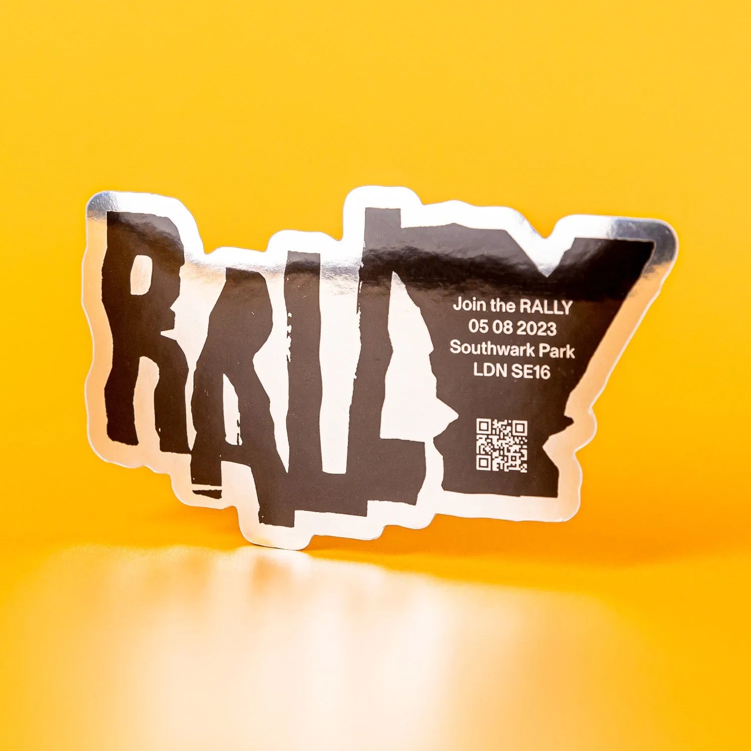 Custom Chrome Gloss Vinyl Stickers - Tacky And Upsetting