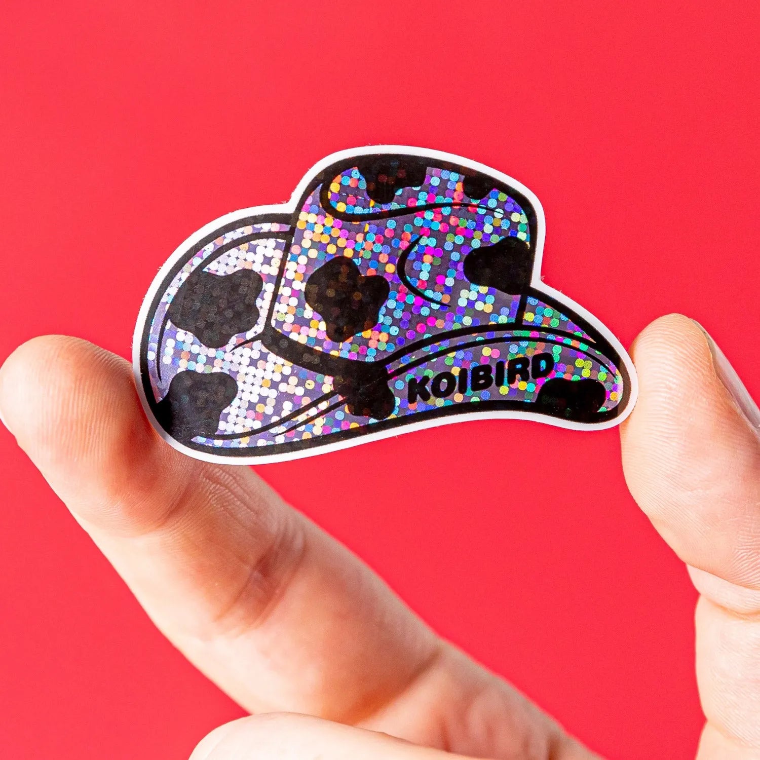 Custom Glitter Gloss Vinyl Stickers - Tacky And Upsetting