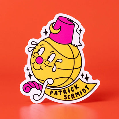 Custom White Gloss Vinyl Stickers - Tacky And Upsetting