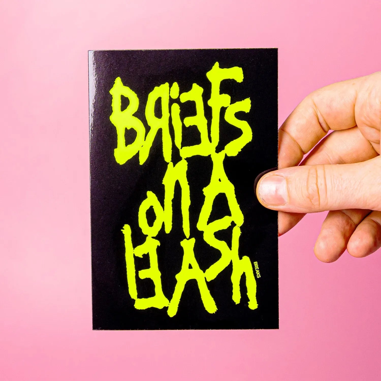 Custom Fluorescent Gloss Vinyl Stickers - Tacky And Upsetting