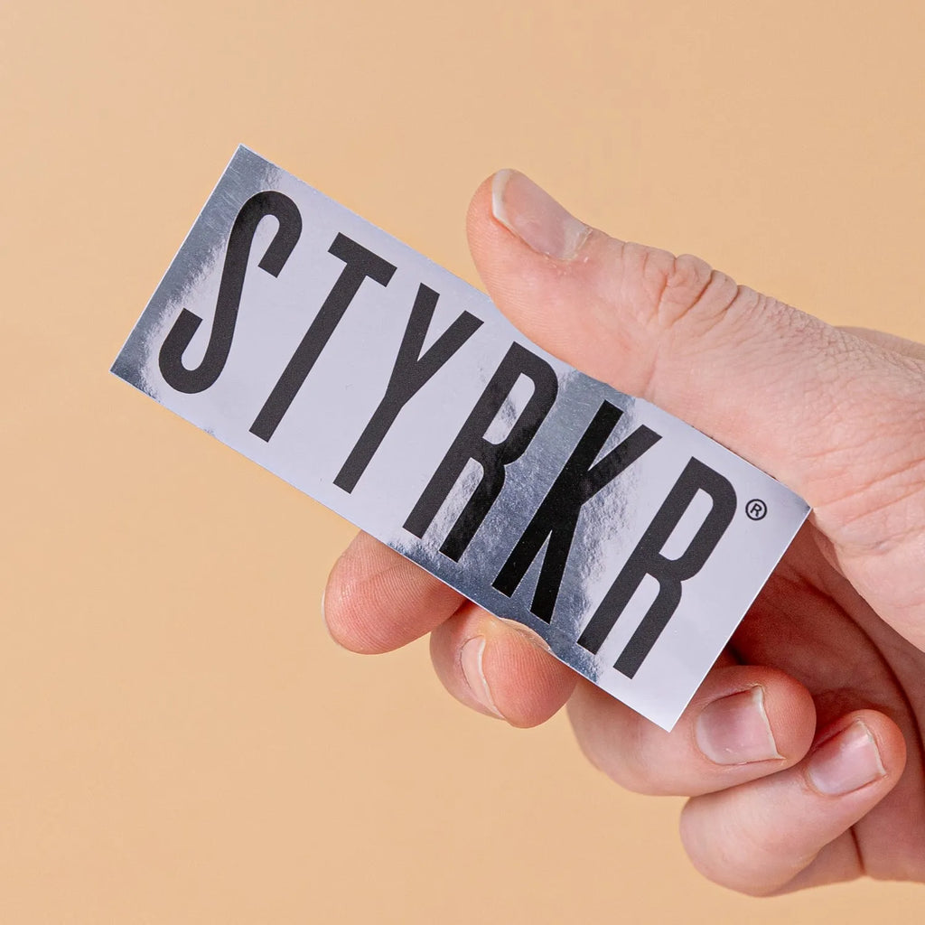 Custom Chrome Gloss Vinyl Stickers - Tacky And Upsetting