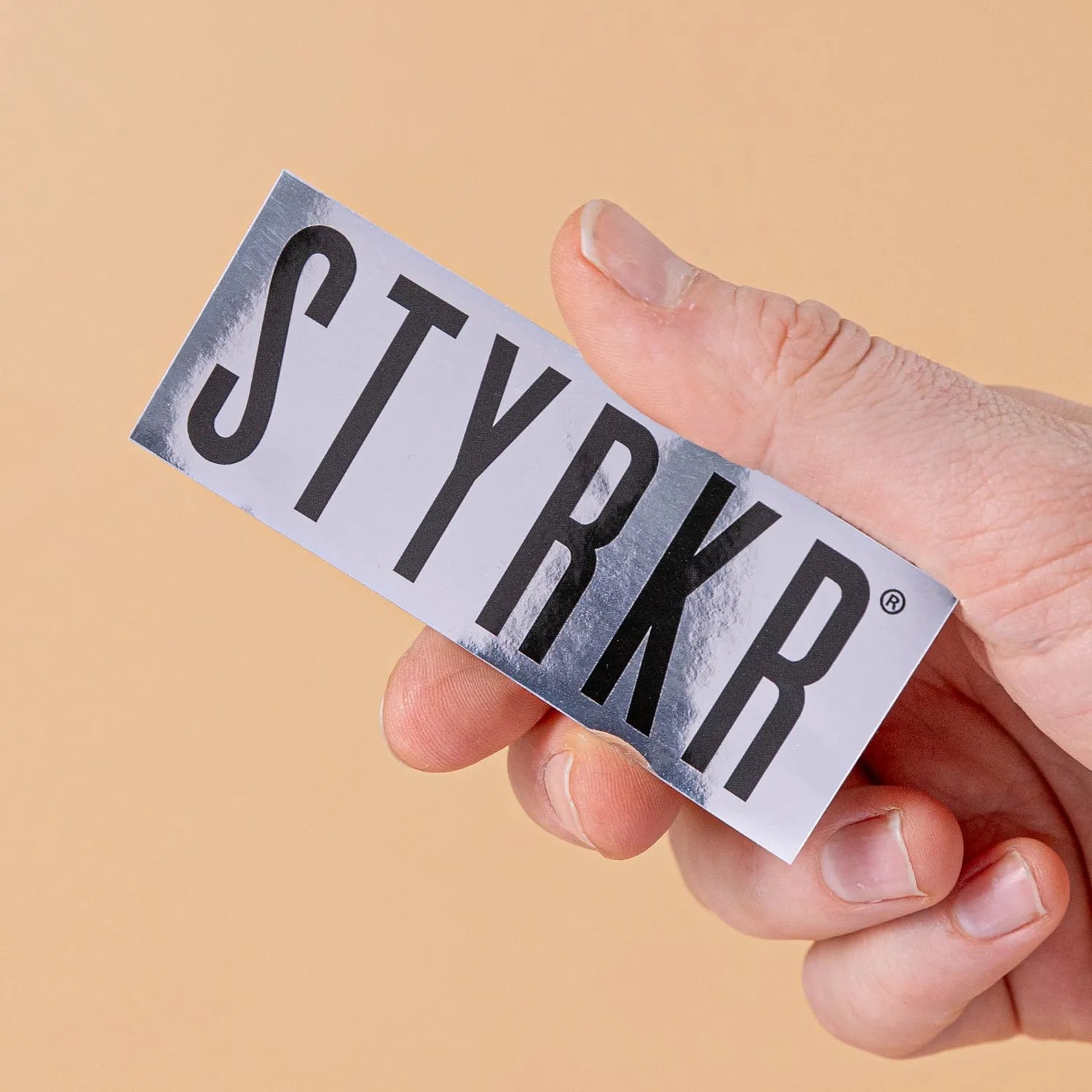 Custom Chrome Gloss Vinyl Stickers - Tacky And Upsetting