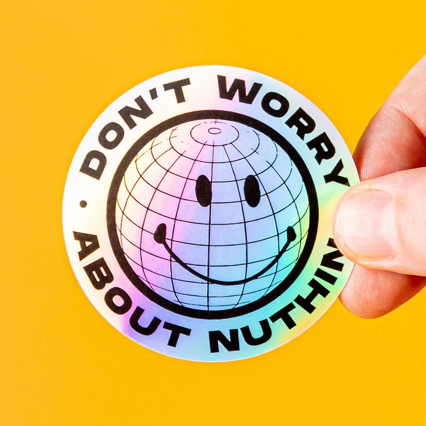 Custom Holographic Gloss Vinyl Stickers - Tacky And Upsetting
