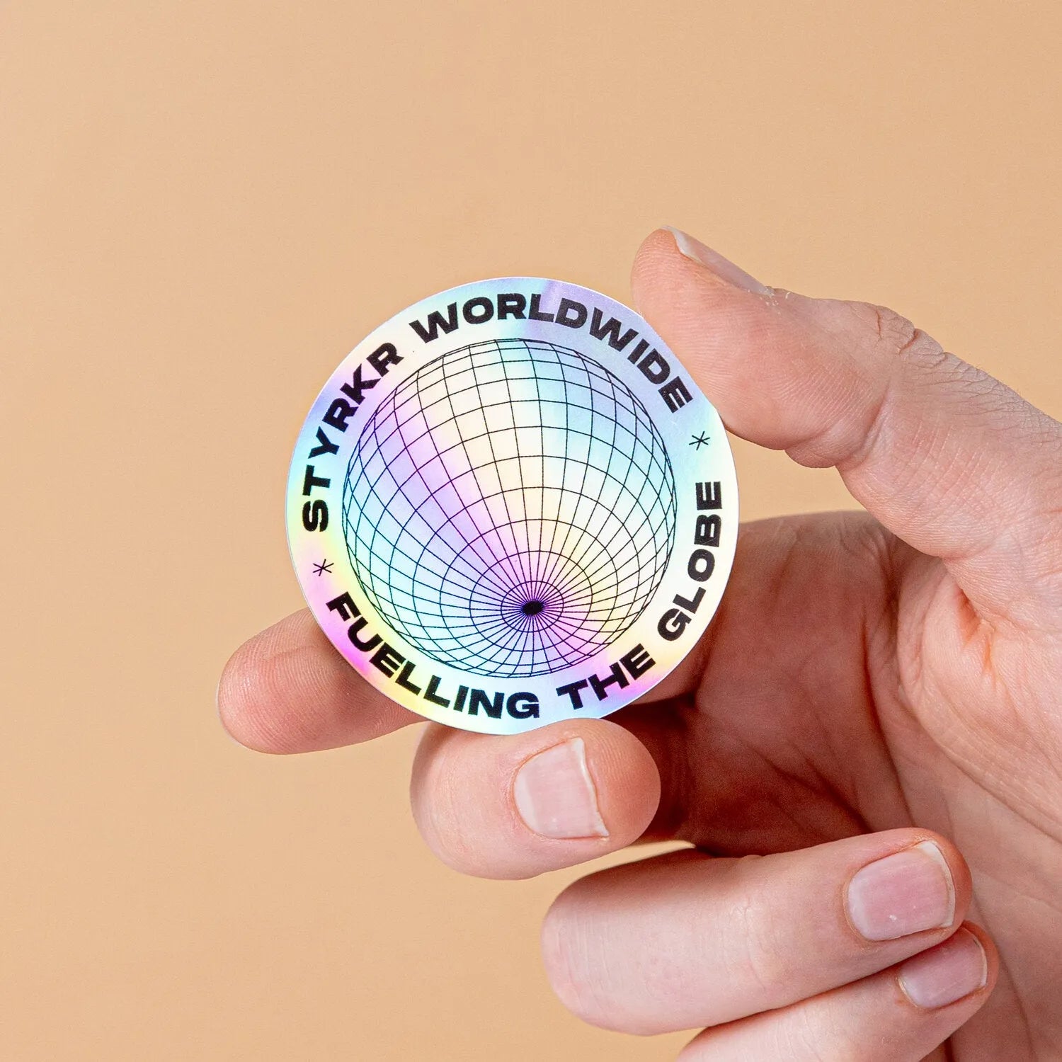 Custom Holographic Gloss Vinyl Stickers - Tacky And Upsetting