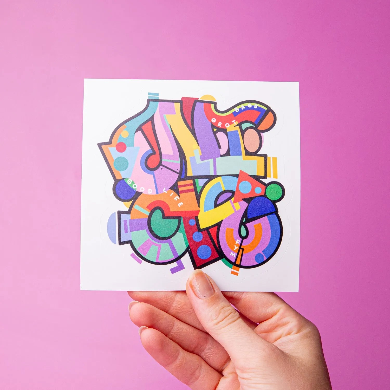 Easy Peel White Egg Shell Stickers - Tacky And Upsetting