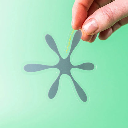 Eco-friendly Clear Gloss Vinyl Stickers - Tacky And Upsetting