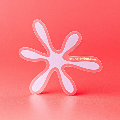 Eco-friendly Clear Gloss Vinyl Stickers - Tacky And Upsetting