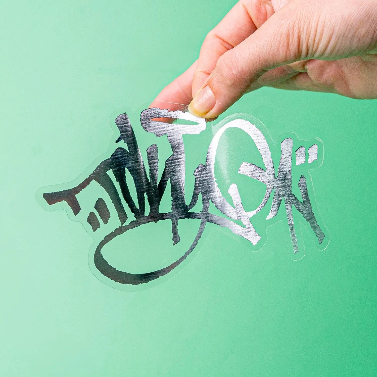 Custom Foil Gloss Vinyl Stickers - Tacky And Upsetting