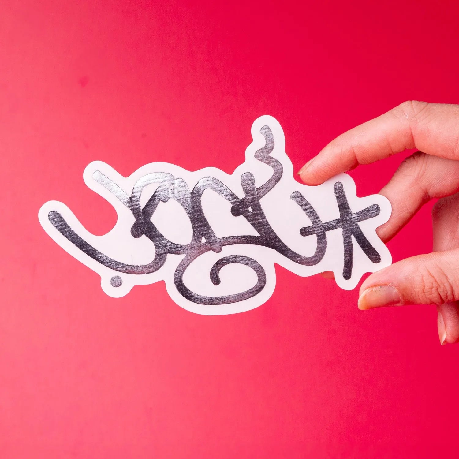 Custom Foil Gloss Vinyl Stickers - Tacky And Upsetting