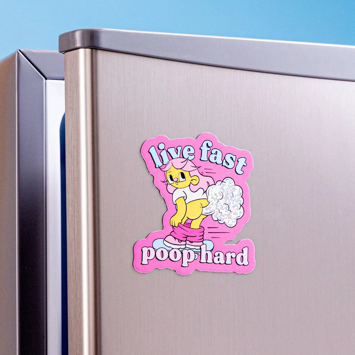 Custom Glitter Magnets - Tacky And Upsetting
