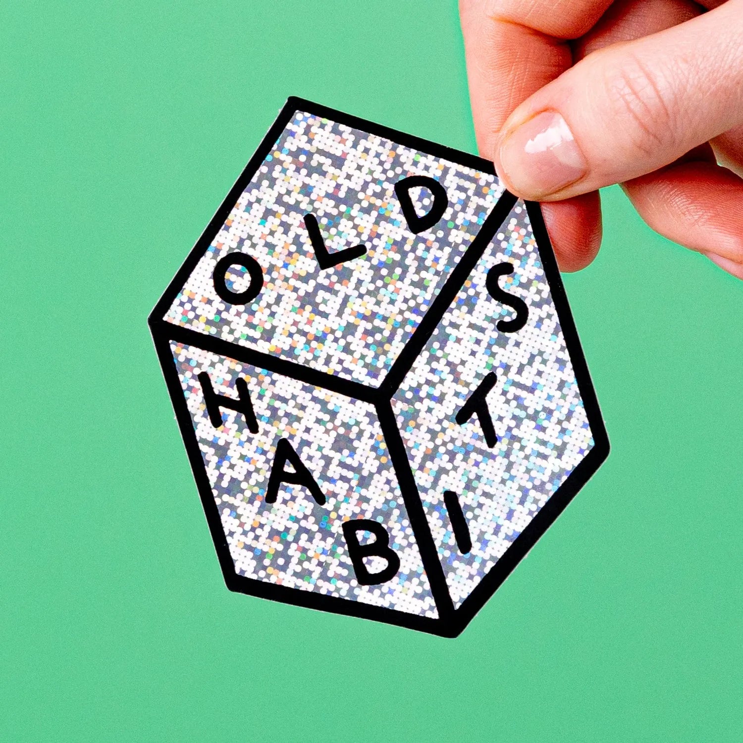 Custom Glitter Gloss Vinyl Stickers - Tacky And Upsetting