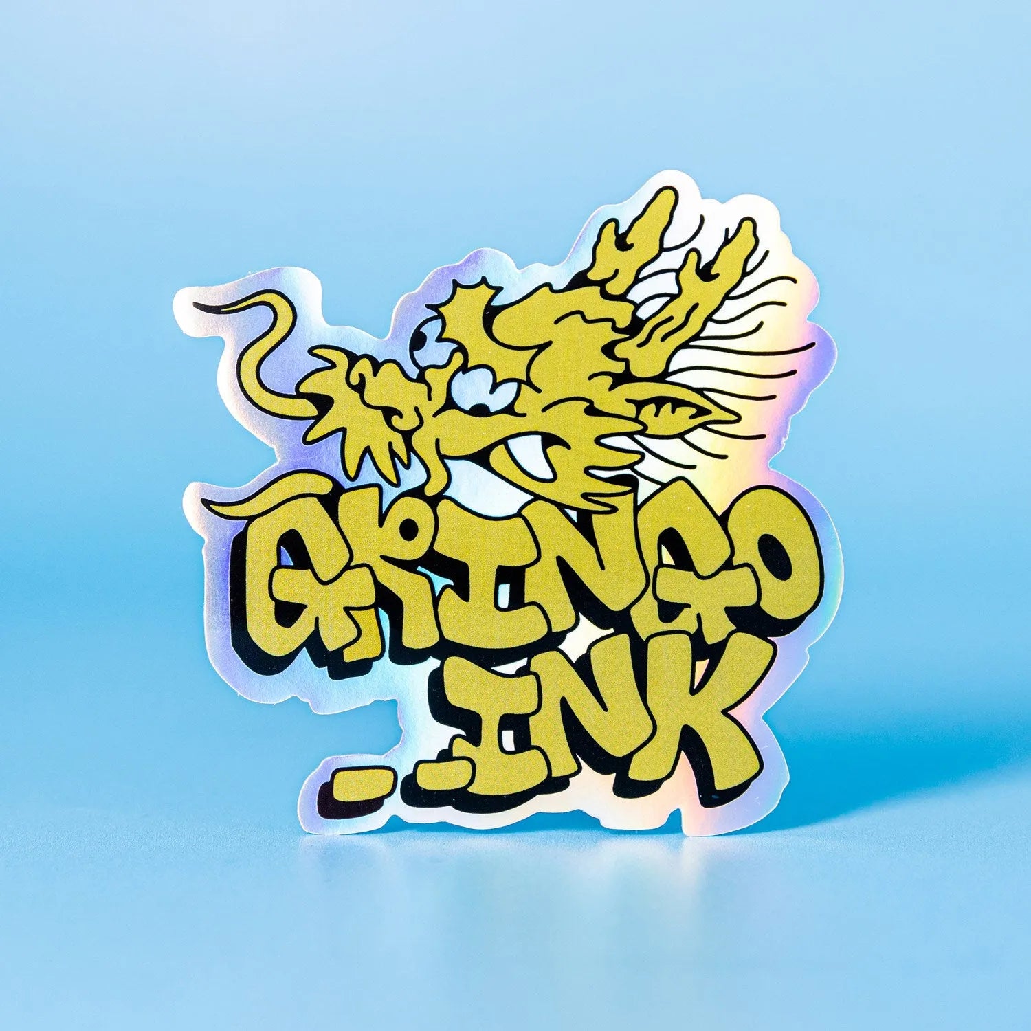 Custom Holographic Gloss Vinyl Stickers - Tacky And Upsetting
