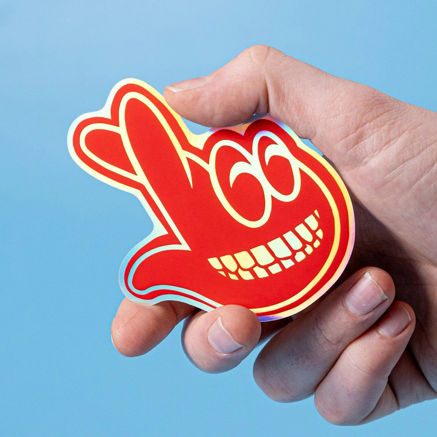 Custom Holographic Gloss Vinyl Stickers - Tacky And Upsetting