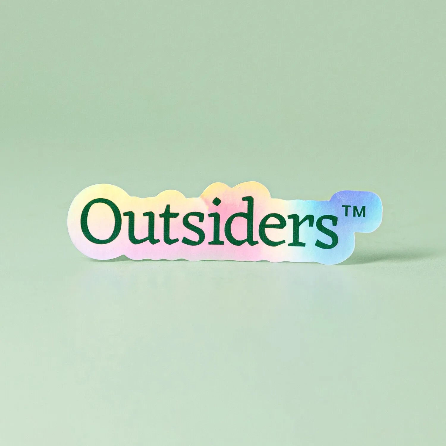 Custom Holographic Gloss Vinyl Stickers - Tacky And Upsetting