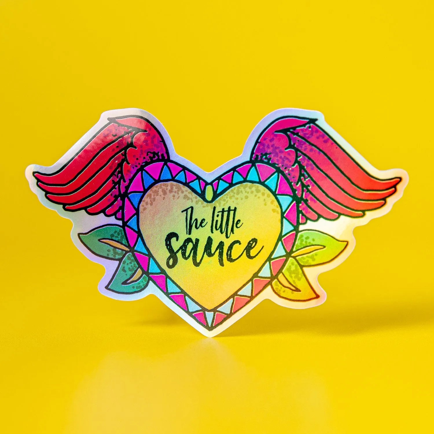 Custom Holographic Gloss Vinyl Stickers - Tacky And Upsetting