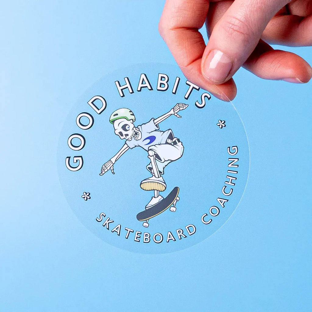 Clear Circle Stickers