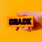 Fluorescent Orange Stickers
