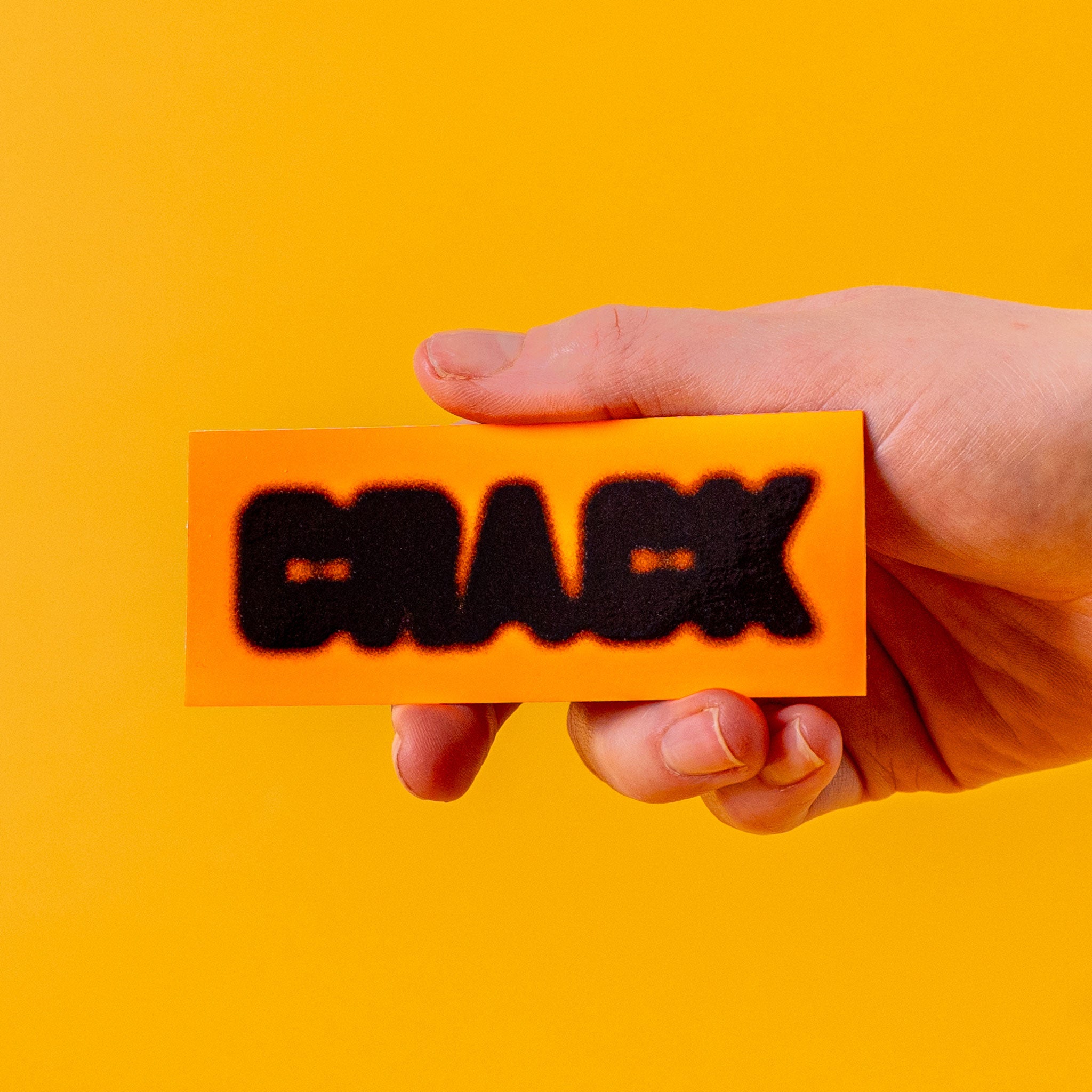 Fluorescent Orange Stickers