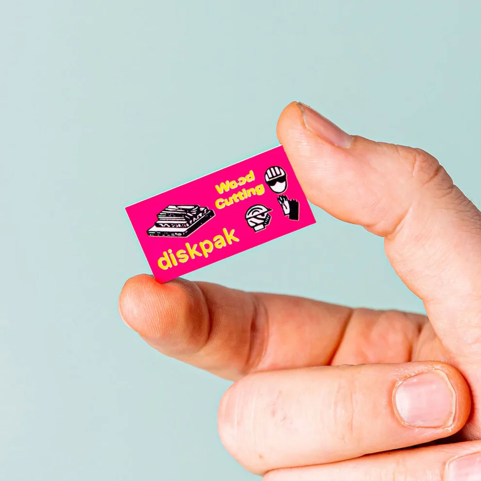 Fluorescent Rectangle Stickers