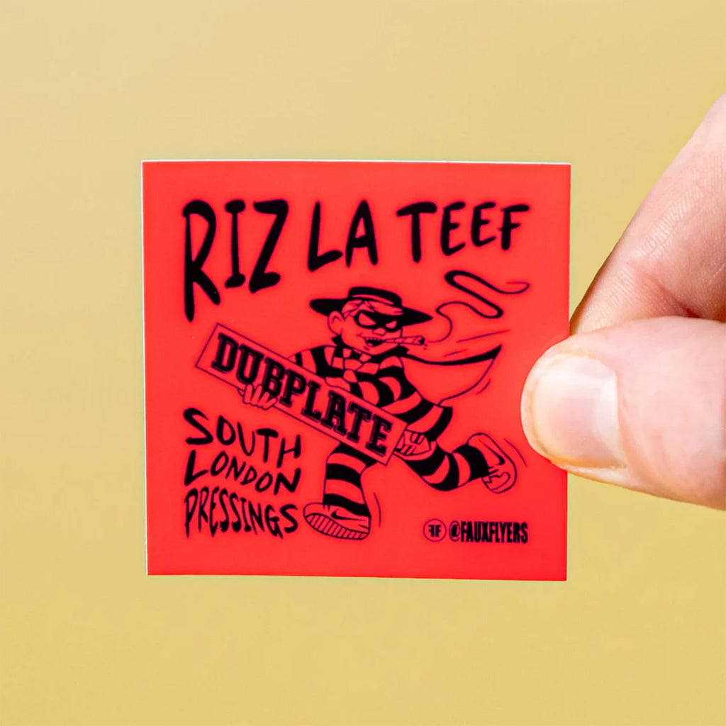 Fluorescent Square Stickers