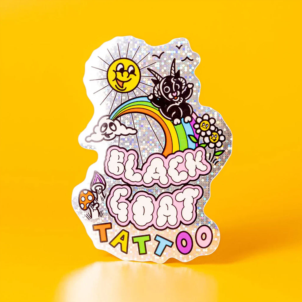 Glitter Die Cut Stickers