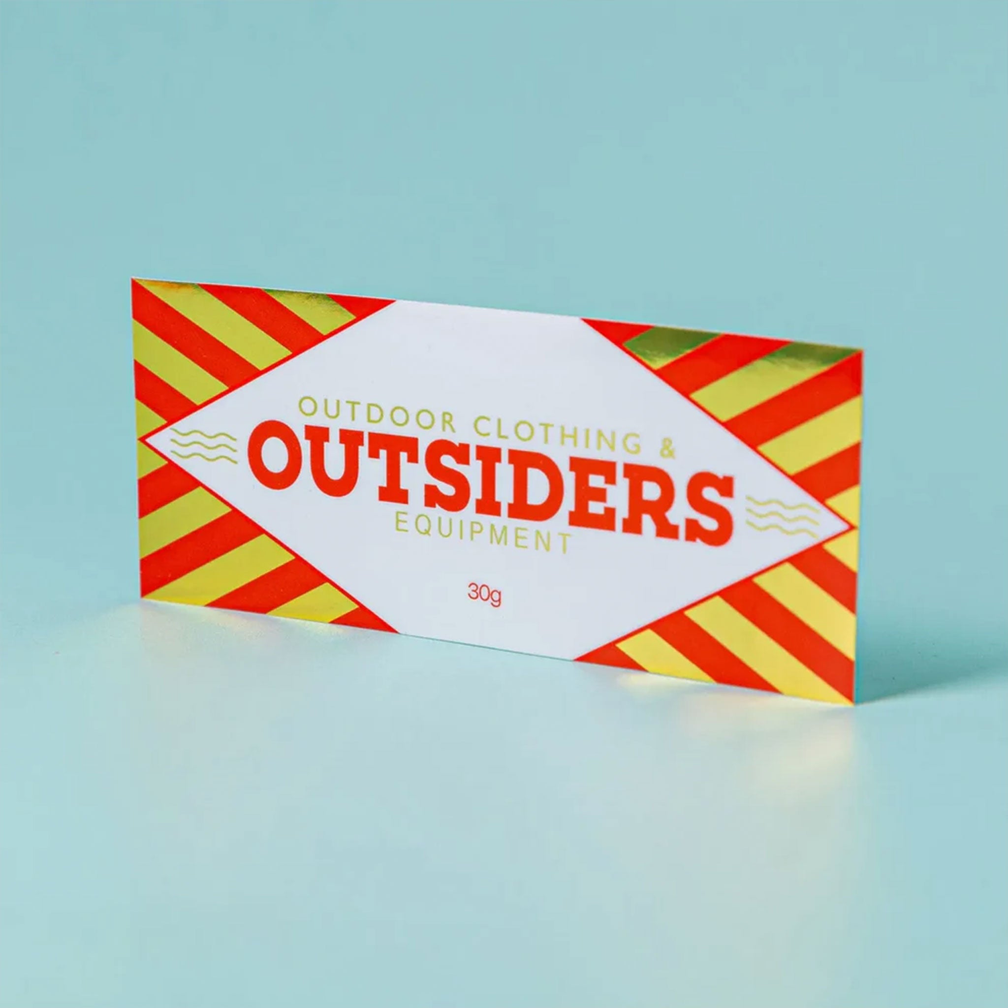 Gold Chrome Rectangle Stickers