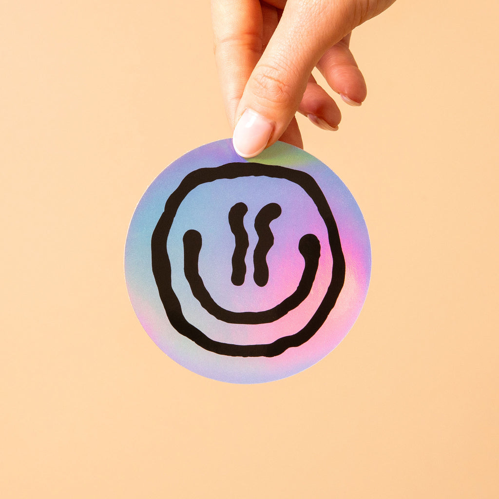 Holographic Circle Stickers