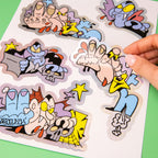 Holographic Sticker Sheets