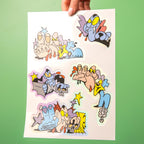 Holographic Sticker Sheets