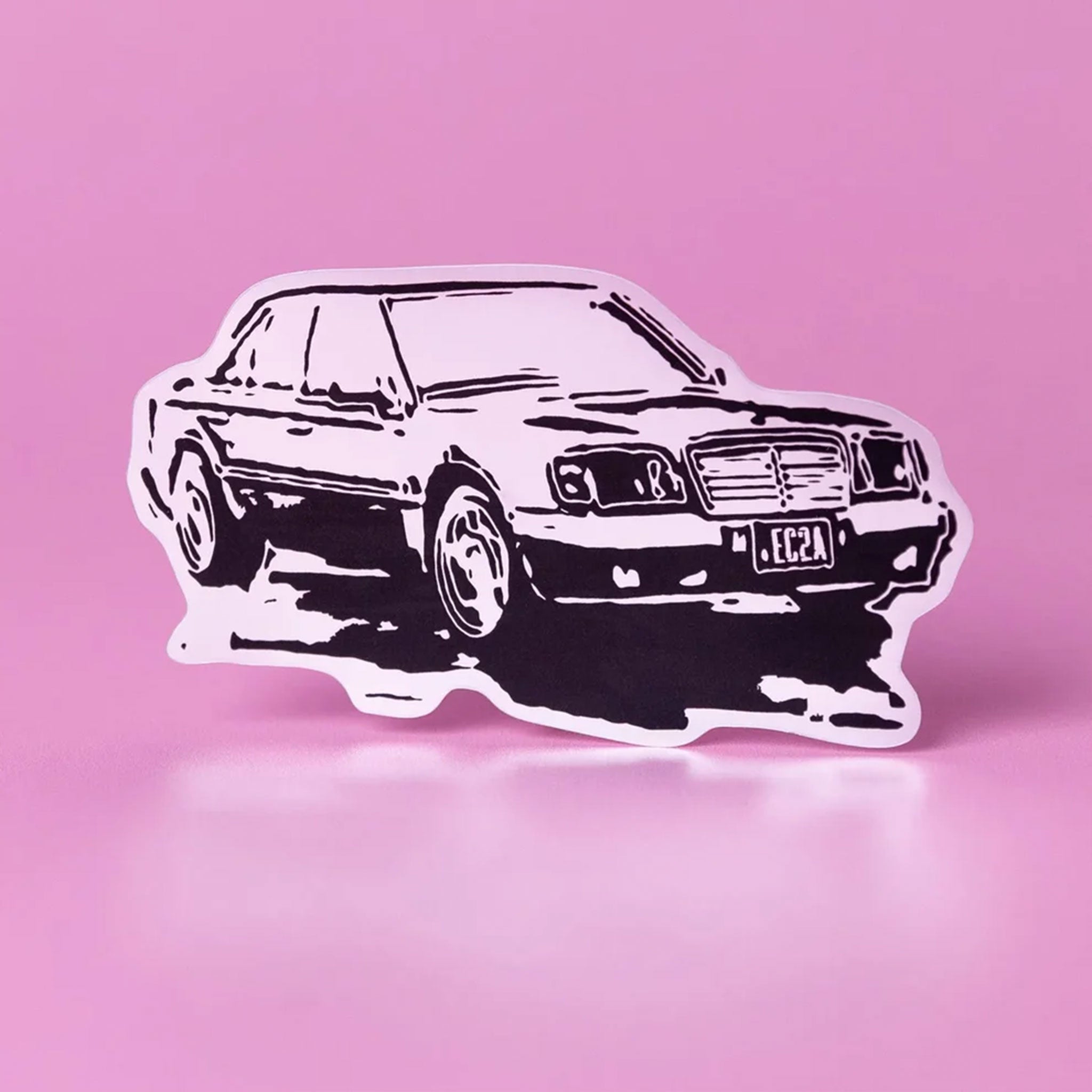 Silver Chrome Die Cut Stickers